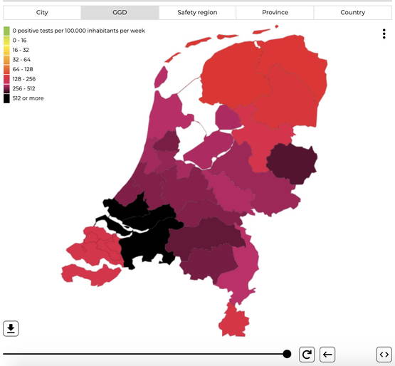 Regionaal Avondklokgebied (zwart)