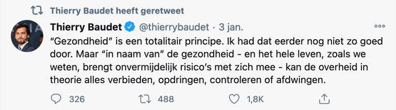 Toch raar. Dit twitterde 'Theo Hiddema' vannacht