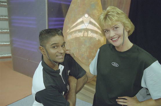 1999: Olga met Karl Noten (programma heette eerder NOS Sportief)