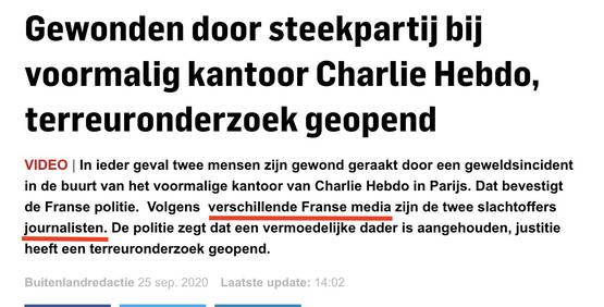 Hee, en waar zijn de medewerkers van Charlie Hebdo gebleven?