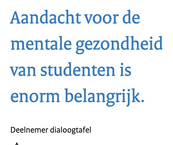 Dank voor het inzicht, 'deelnemer'