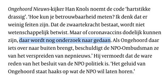 Als dit de experts zijn, doe ons dan maar Han Knols