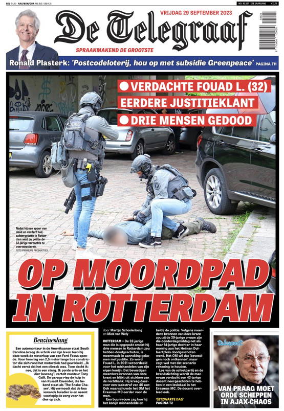 'OP MOORDPAD IN ROTTERDAM'