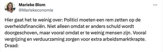 Een duidelijk draadje