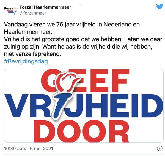 NPO: "Vrijheid is niet vanzelfsprekend"