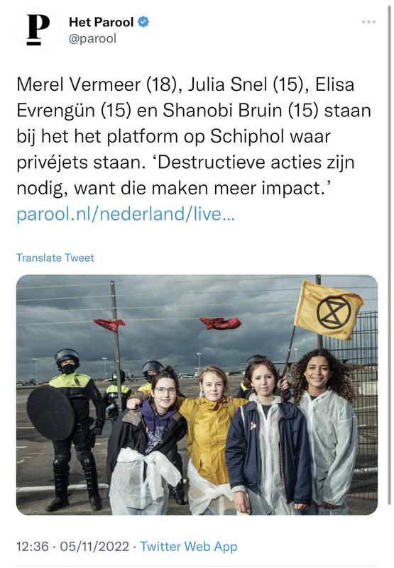 Kinderen dreigen met aanslag