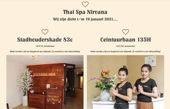 Betamelijke ontspanning bij prachttent Thai Spa Nirvana Amsterdam!