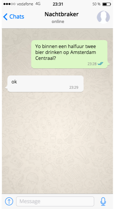 2. Bier drinken binnen een bepaalde tijd