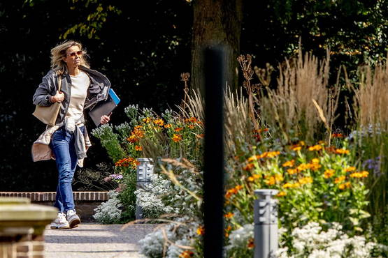 Kasja onderbreekt haar Avondvierdaagse-training