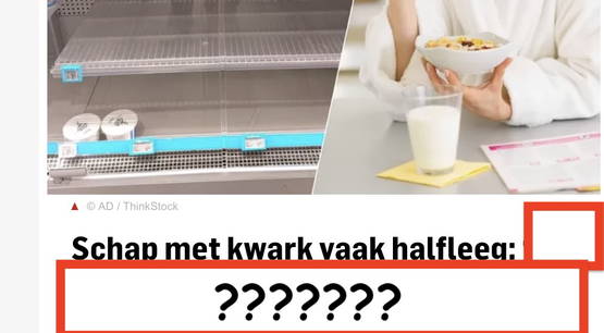 MAAR WAAROM DAN?