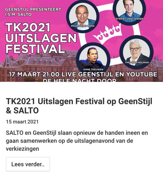 Op de SALTO-website Op de SALTO-website