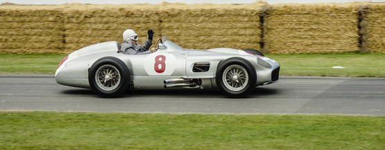 Moss op Goodwood Festival of Speed, 2014