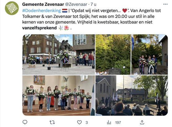 Vrijheid is niet vanzelfsprekend