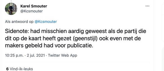 Sidenote: Smouter heeft de complottheorie over 'geen toeval' niet gecheckt