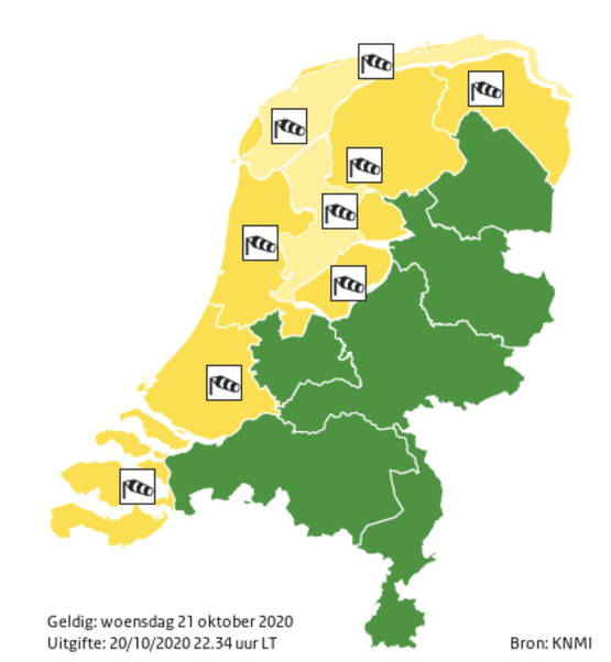 Code Geel (in je broekje)