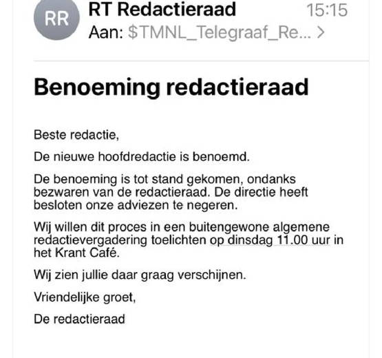 Redactieraad dinsdag BOOS bijeen