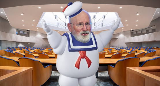 Hij kan zich zomaar naar binnen werken Hij kan zich zomaar naar binnen werken
