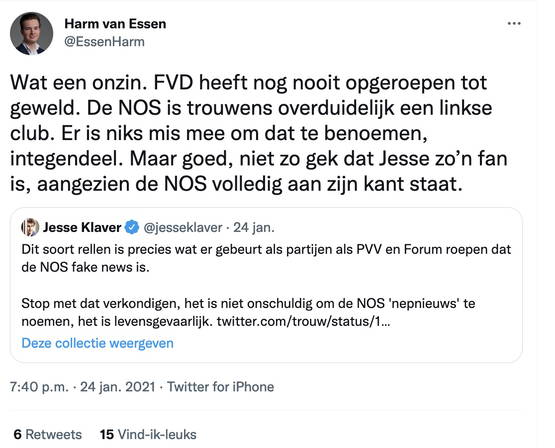 Geen woorden maar daden! Geen woorden maar daden!
