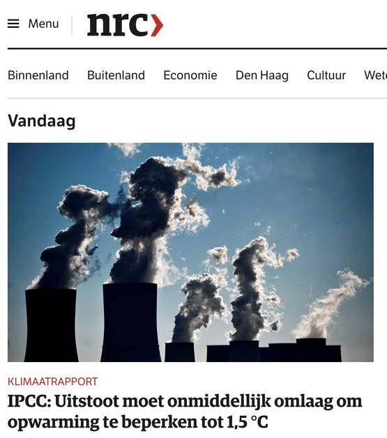 NRC rookt er ook op los