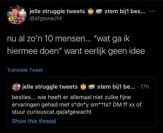 En eerder dit jaar: