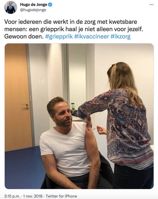 Op 1 november 2018 in ieder geval nog niet