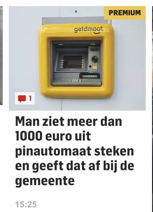 Neehee... NIET DE GEMEENTE