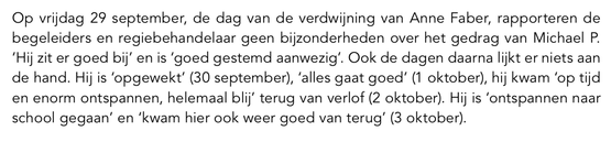 "Hij zit er goed bij" "Hij zit er goed bij"