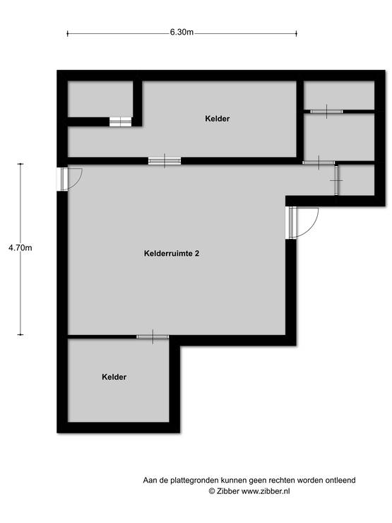 Plattegrond als een B2 Spirit